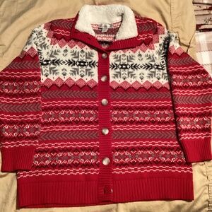 Christopher&Banks cardigan sweater size Large